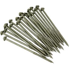 ForgeFix Green Ruspert TimberFix Screw - 6.3x150mm - Timber Fixing Screw