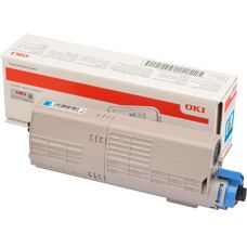 OKI 46490403 Cyan Toner Cartridge - Printer Supplies