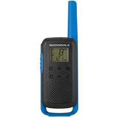Motorola T62 Two-Way Radio - 16 Channels, Blue, Compact