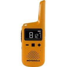 Talkie-walkie Motorola T72 - 16 Canaux, Orange - Radio bidirectionnelle - Publicité
