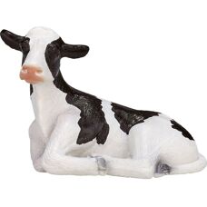 Animal Planet Holstein kalf liggend - Speelgoedfiguur