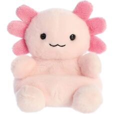 Brinquedo de pelúcia Axolotl Rosa Aurora - Colecionável