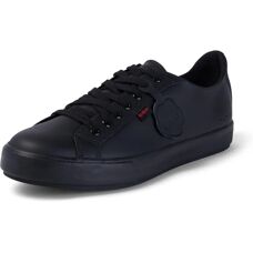Kickers Tovni Lacer Leather Mens Black Shoes - Size 10