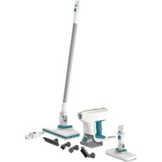 Black & Decker BHSM15FX08 - Blanc, Turquoise - Balai vapeur - Publicité