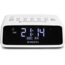 Roberts Ortus DAB Alarm Clock Radio - Dual Alarm, Auto-Dimming LED, Presets