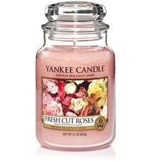 Yankee Candle 1038367E Wachs Kerze Rund Rose - Kerze