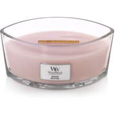 Lumânare parfumata WoodWick Rosewood - Formă de elipsă elegantă - 453g