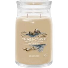 Yankee Candle Amber & Sandalwood Large Jar Candle - Candle
