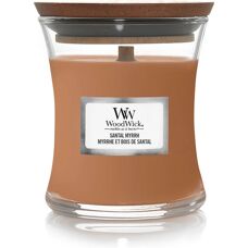 Vela Santal Myrrh de WoodWick - Vela aromática cálida