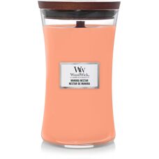 Vela aromática WoodWick Manuka Nectar - Grande 610g - Vela