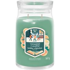 Yankee Candle Grote Pot Winterfest Groen - Kaars
