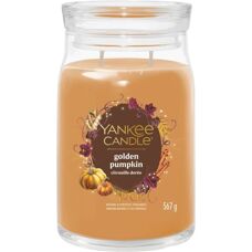 Yankee Candle Arany Pumpkin Nagy Üveggyertya - Őszi Illat