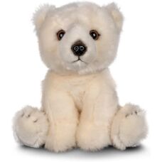 Doudou Ours Polaire Animigos - Détails Réalistes - 23cm - Publicité