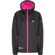 Trespass Qikpac Packaway Vrouwen Regenjas - zwart