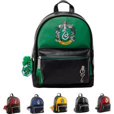 Mochila Harry Potter Slytherin - Bolsa Mini Con Licencia PU