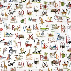 Prestigious Textiles - Animal Alphabet - 100% cotton