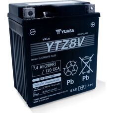 Batterie moto Yuasa YTZ8V - 12V 7Ah AGM AGM