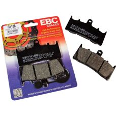 Placute de frână EBC Organice FA495 - Placute de frână