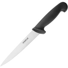Hygiplas Black Fish & Poultry Knife - 150mm - Kitchen Knife