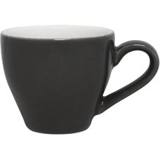 Filiżanki do kawy Olympia - 12 sztuki - Szare - 100ml