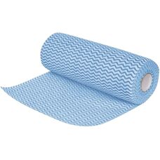 Jantex Chiffons non tissés bleus - 100 pièces