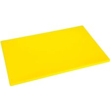 Hygiplas Yellow Antibacterial Cutting Board - 450x300x10 mm