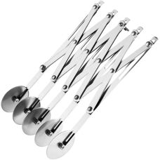 VOGUE Extensible Pastry Cutter - 5 Blades - Inox