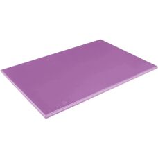 Tabla de Corte Lila Hygiplas - 450x300x12mm - Cutting Board