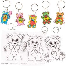 Marque Teddy Bear Super Shrink Keyrings - Porte-clés