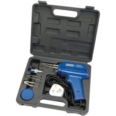 Kit de pistola de soldar Draper 71420 - 230V, 100W, 5 peças