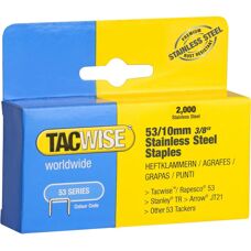 Tacwise 1270 Typ 53 10 mm Stal nierdzewna zszywki - Zszywki