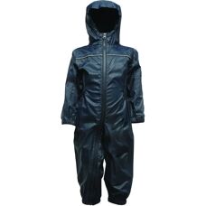 Regatta Kids' Waterproof Breathable Puddle Suit Navy - Kids' Puddle Raincoat