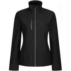 Regatta Professional Dam Miljövänlig Återvunnen Softshell Jacka Svart - 14