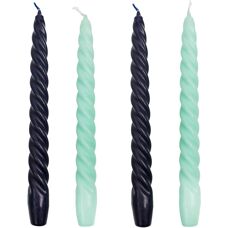 Talking Tables Boho Spiral Dinner Candles - Candle Set