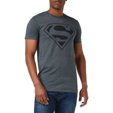 DC Comics Superman Cotton T-shirt - Dark Grey - S - T-shirt