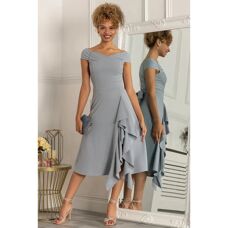 Jolie Moi Desiree Frill Fit & Flare Dress - Dress