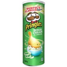 Pringles Rømme & Løg - Kartoffelchips