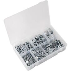 Sealey AB055WA Fladskive Sæt - 1070 stk M5-M16 - DIN 125