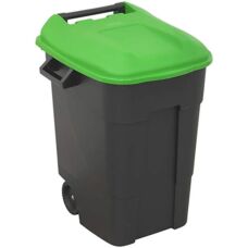 Sealey BM100G 100L Green Refuse Wheelie Bin - Durable & Easy to Move