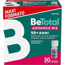Haleon Italy BeTotal Advance B12 - Integratore Energia 50+ - 30 x 7ml