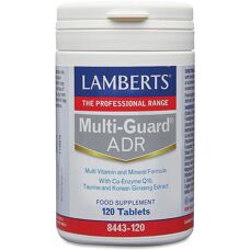 Lamberts Multi-Guard ADR - 120 δισκία - Πολυβιταμίνη με Ginseng & Rhodiola