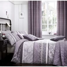 Dreams & Drapes Hanworth Lavendel Wendbares Bettwäsche-Set