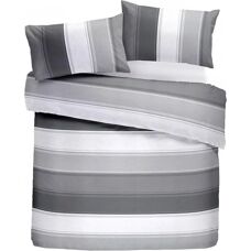 Fusion Betley Juego de Funda de Edredón Gris - Ropa de cama