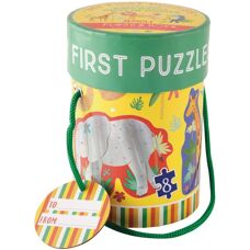 Floss & Rock - Moje Pierwsze Puzzle - Dżungla 3-8 Elementów