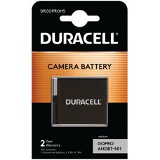 Batterie caméra Duracell Hero 5/6 - Noir - Publicité