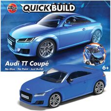 Kit de Modelo Audi TT Coupe Azul de Airfix - Montaje Rápido