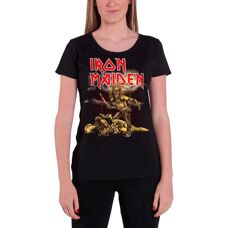 Oficiální slim fit černé tričko Iron Maiden - Rock Metal