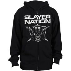 HeyRusty Slayer X-large Černá mikina s kapucí - Mikina