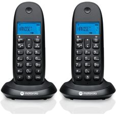 Motorola C1002CB+ Zwart Draadloos Vastelijn Telefoon - DECT