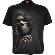 Spiral Direct Grim Ripper Black T-Shirt - Gothic Streetwear